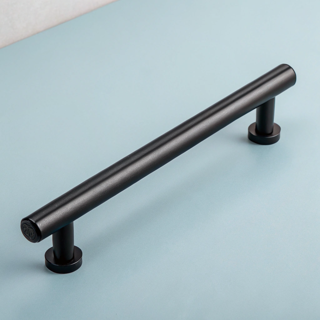 Premium cabinet hardware detail