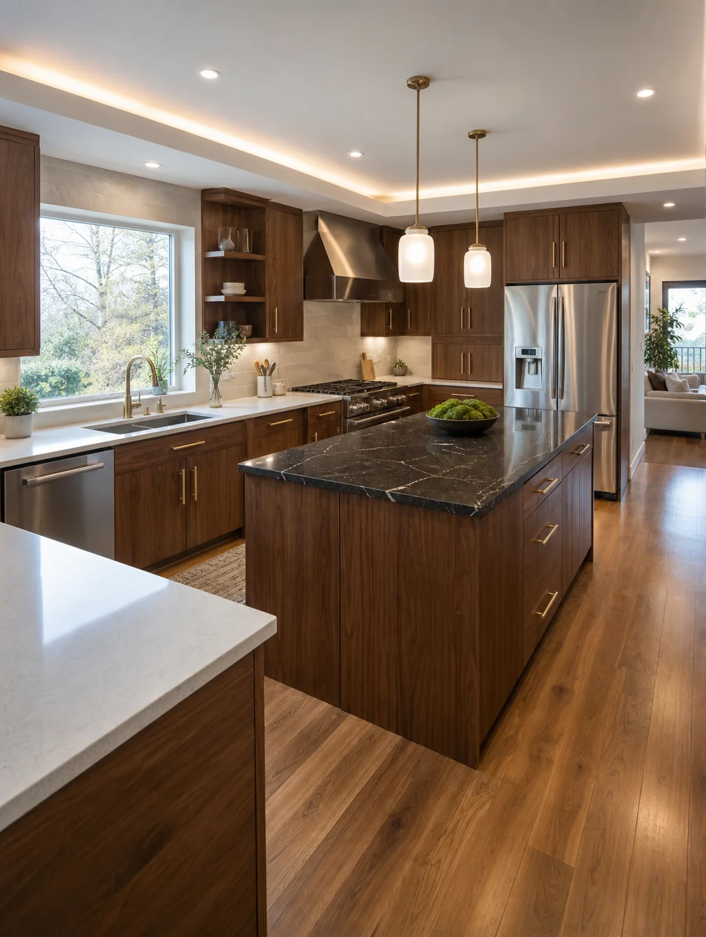 Expert cabinet craftsmanship and quality detail