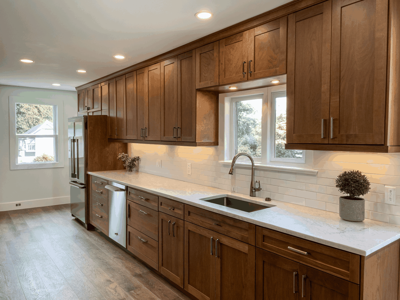 Custom kitchen cabinet design consultation