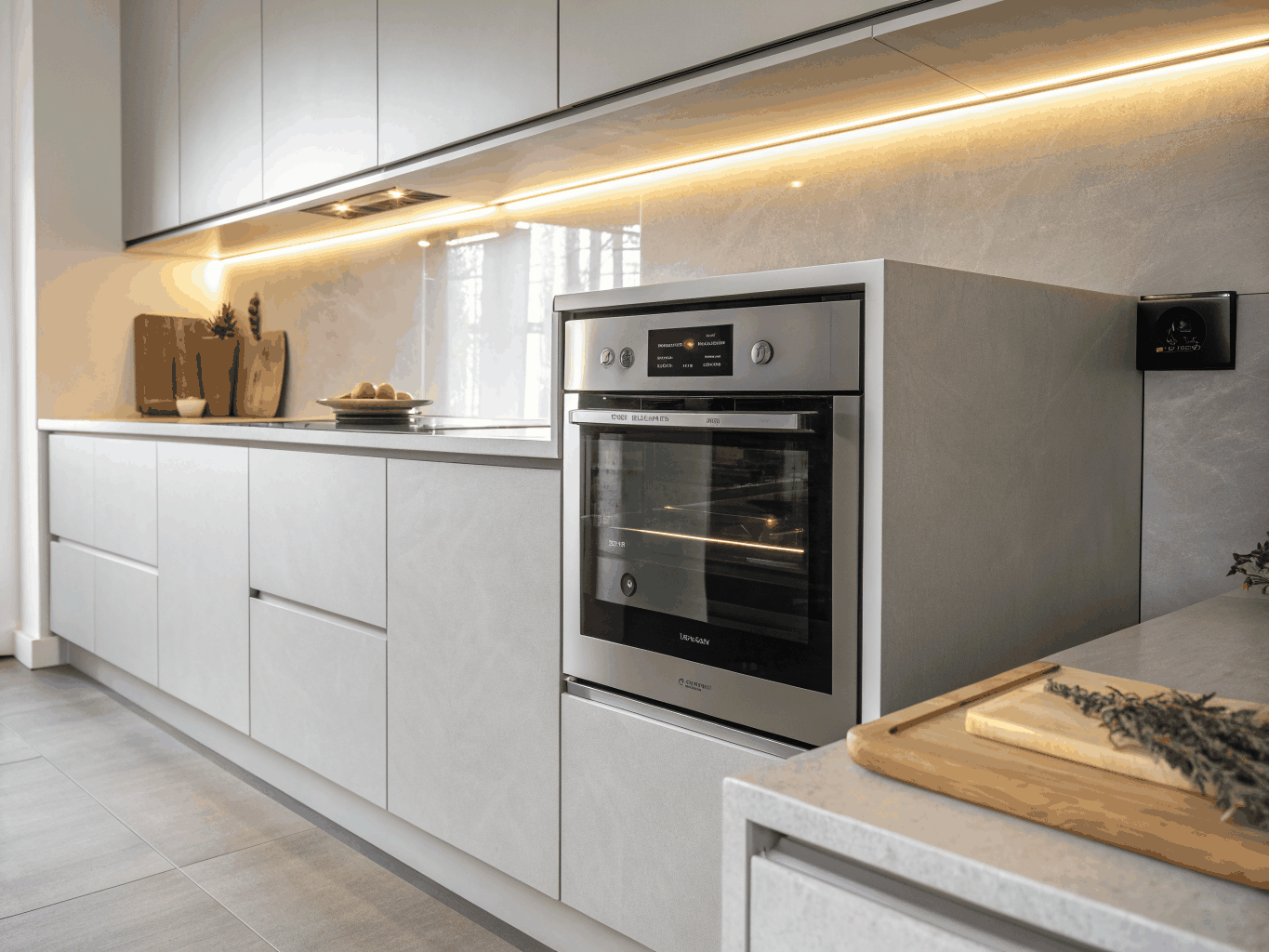 Seamless built-in appliance cabinetry integration